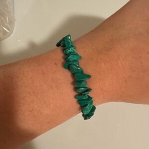 Stone Chip Bracelets: Malachite
